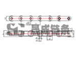 雙節(jié)距空心銷軸鏈