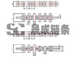 加長銷板式鏈-管子鉗鏈